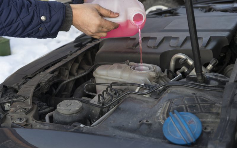 Car Coolant for auto maintenance